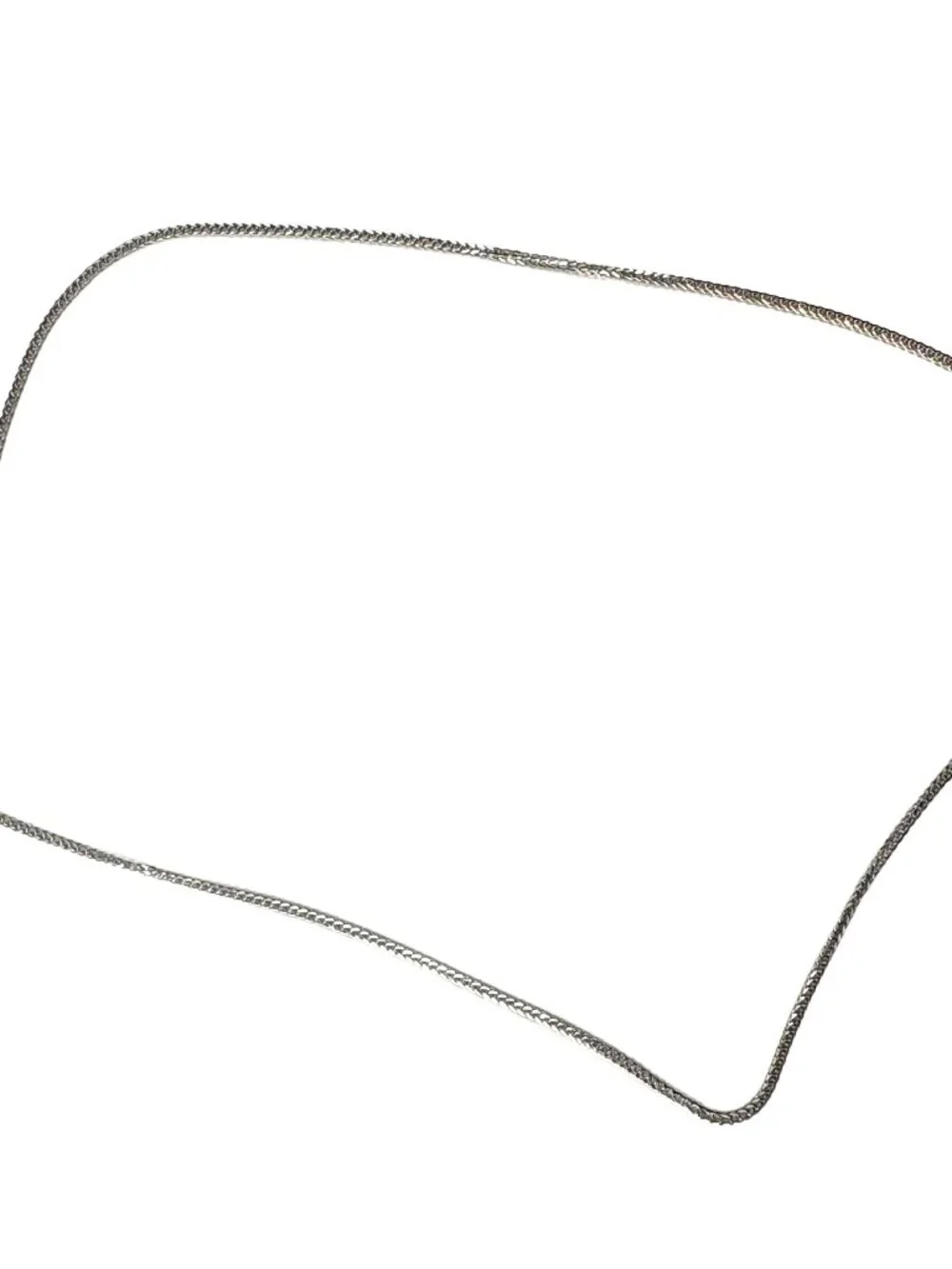 Solid 999 Fine Silver Chopin Chain Necklace 1.2mm 18
